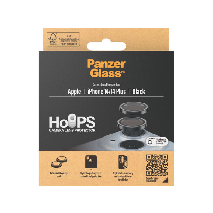 Protector De Pantalla Panzerglass Camera Rings Para  Iphone 14/14 Plus  1 Pieza(S)