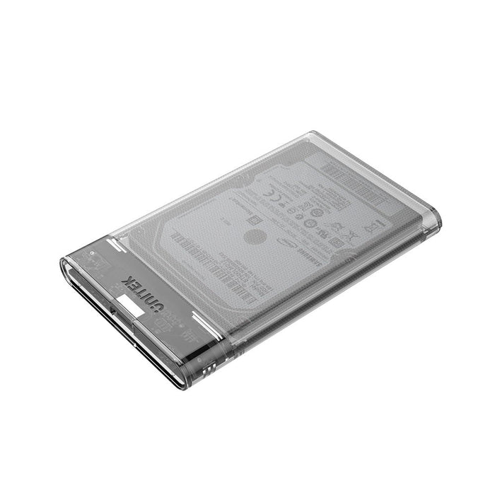 EAN 4894160036759 - UNITEK S1103A caja para disco duro externo Carcasa de disco duro/SSD Transparente 2.5" imagen 4