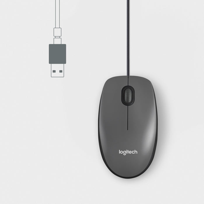EAN 5099206104242 - Logitech 910-006652 ratón Oficina Ambidextro USB tipo A Óptico 1000 DPI imagen 3