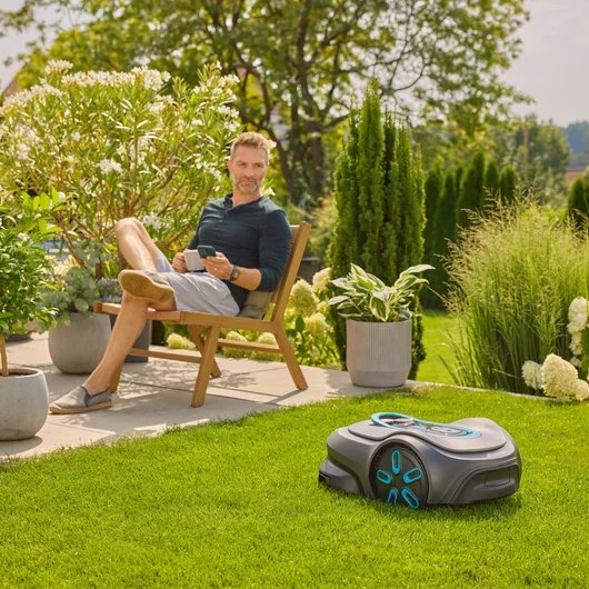 EAN 4066407025400 - Gardena smart SILENO max Robot cortacésped Batería Gris imagen 6