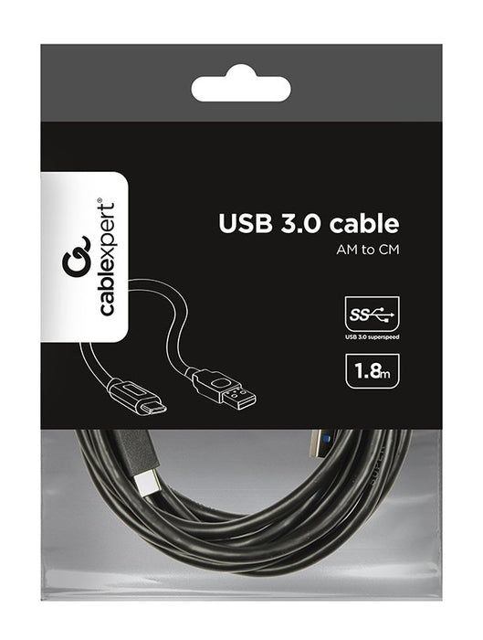 EAN 8716309086493 - Gembird CCP-USB3-AMCM-6 cable USB USB 3.2 Gen 1 (3.1 Gen 1) 1,8 m USB C USB A Negro imagen 3
