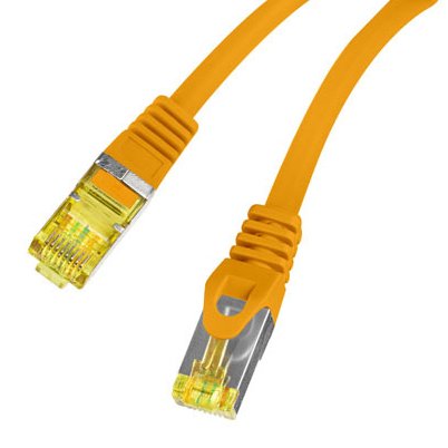 Lanberg Cable De Red Cat.6a S Ftp Lszh Cu 1.5m Orange Fluke Passed