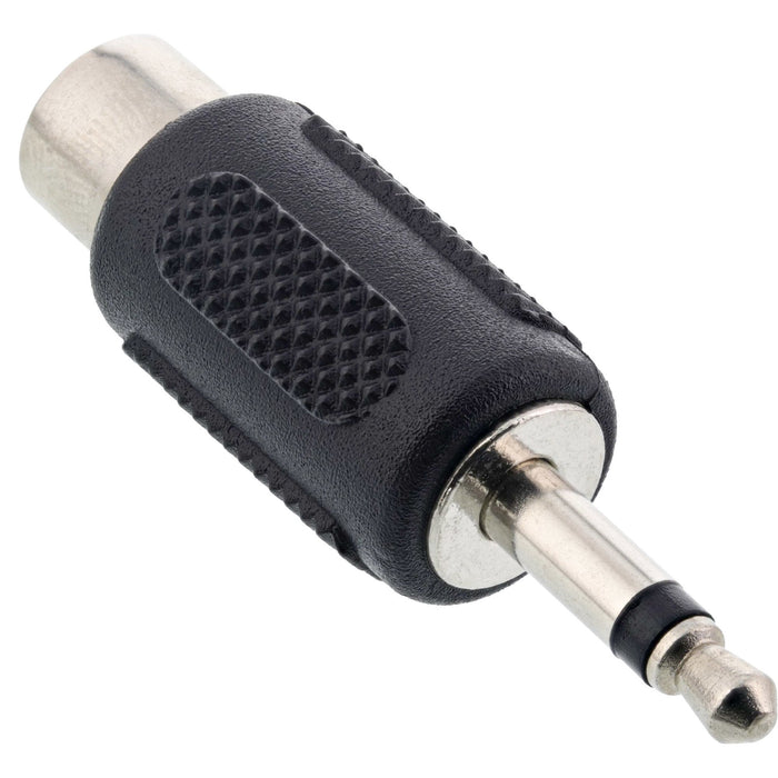 Adaptador De Audio Inline De 3,5 Mm Macho A 1x Rca Mono Hembra