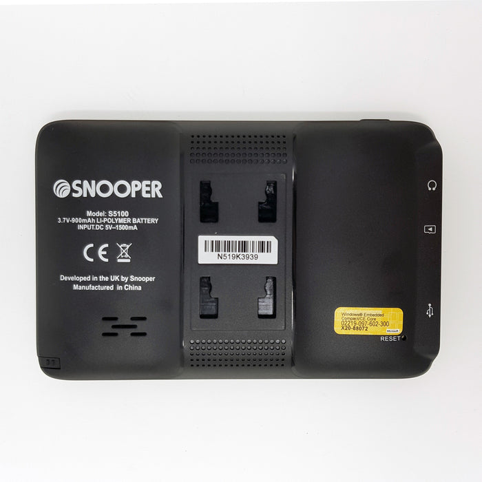 EAN 5019896051008 - Snooper Truckmate PRO S5100 navegador Fijo 12,7 cm (5") LCD Pantalla táctil 170 g Negro imagen 8