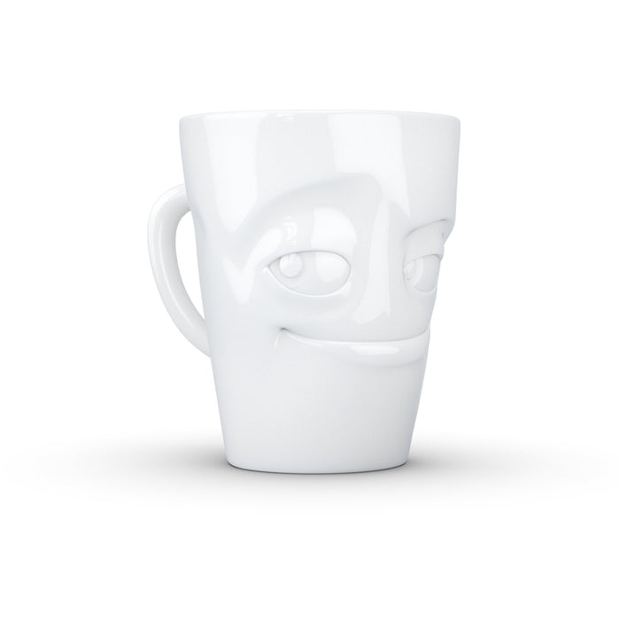 Fiftyeight Henkelbecher 350ml - Verschmitzt Blanco