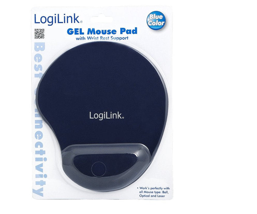 Logilink Alfombrilla Gel ReposamuaâEcas Azul Id0027b