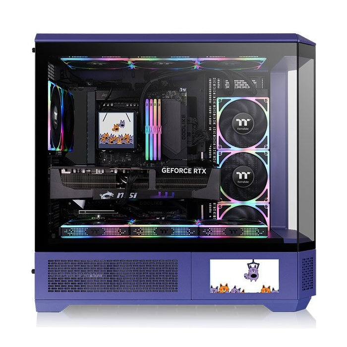 Kit De Panel Lcd Thermaltake De 6 Pulgadas Para View 600 Tg Future Dusk, Pantalla Violeta Ac-080-Oonnan-A1