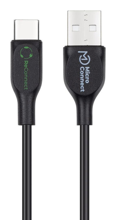 EAN 5715063597422 - Microconnect ECO-USB3.1CCHAR05B cable USB USB 2.0 0,5 m USB A USB C Negro imagen 2