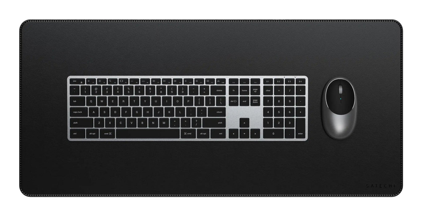 Satechi Vegan-Leather Premium Desk Mat Negro