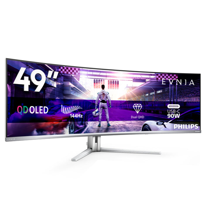 EAN 8712581803926 - Philips Evnia 8000 49M2C8900L/00 pantalla para PC 124,2 cm (48.9") 5120 x 1440 Pixeles Dual QHD QD-OLED B imagen 3