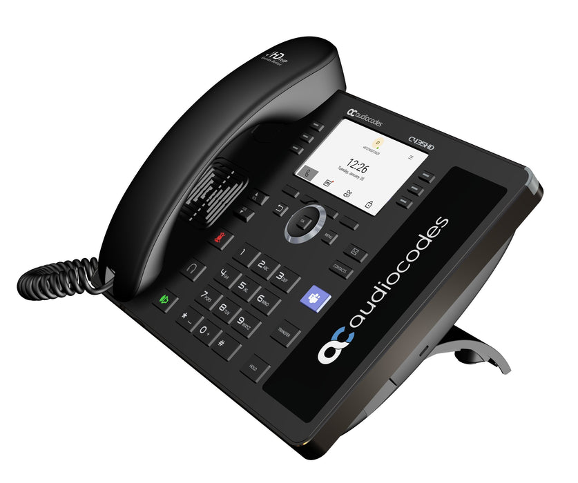 Audiocodes Teams C435hd-R Ip-Phone Poe Gbe Negro