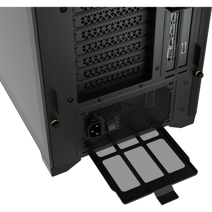 Caja Pc Corsair Icue 5000x Cristal Templado Negra