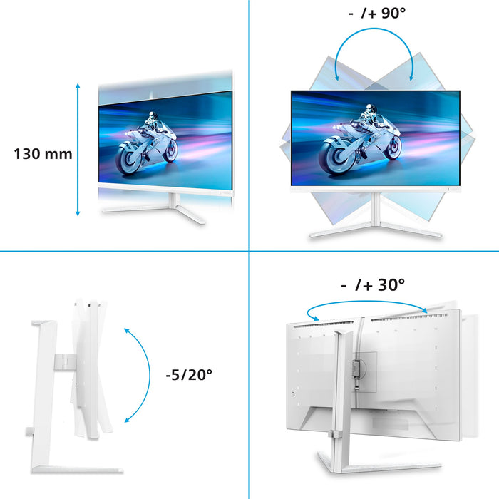 EAN 8721038006322 - Philips Evnia 6000 27M2N6501L/00 pantalla para PC 67,3 cm (26.5") 2560 x 1440 Pixeles Quad HD QD-OLED Bla imagen 3
