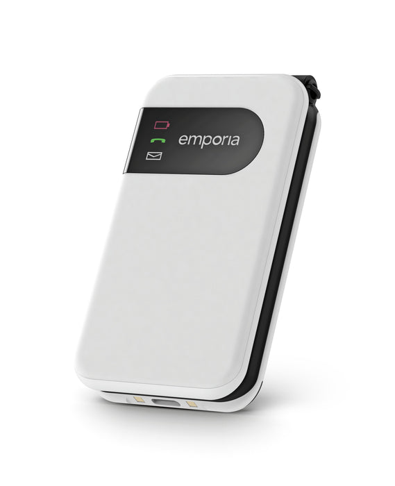 EAN 9005613168865 - Emporia SIMPLICITYglam 7,11 cm (2.8") 106 g Blanco Teléfono para personas mayores imagen 4