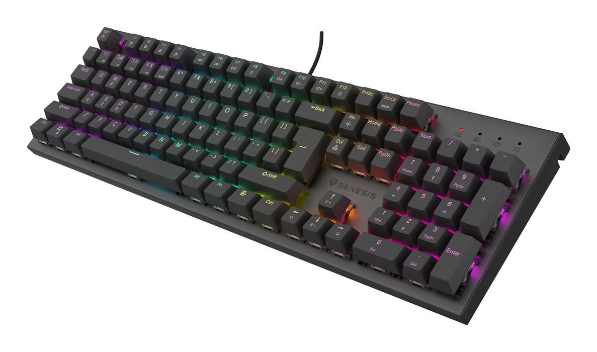 EAN 5901969444582 - GENESIS Thor 303 teclado Juego USB QWERTY Inglés de EE. UU. Abedul imagen 3