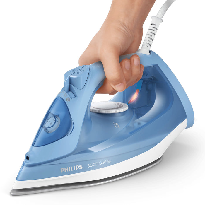 EAN 8720389003042 - Philips 3000 series DST3020/20 plancha Plancha a vapor Suela de cerámica 2200 W Azul imagen 4