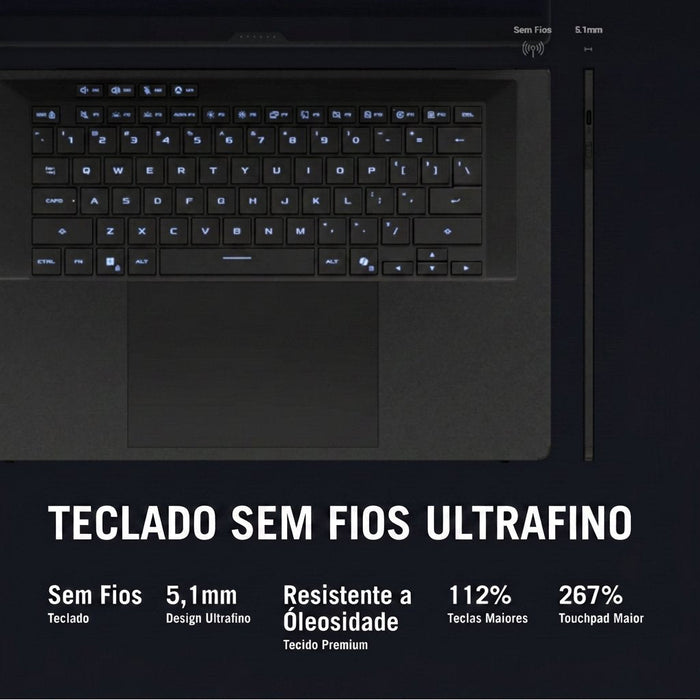 Portátil Asus Rog Zephyrus Duo Gx651ar 2x16" Ultra 9 386h 3