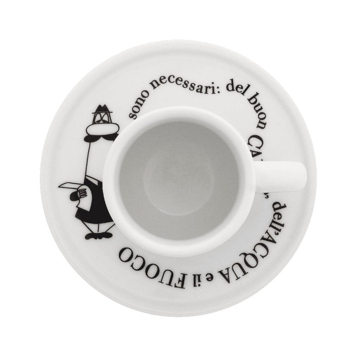 Set De 4 Tazas  Bialetti  Moka Carosello