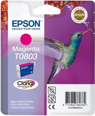 EAN 8715946360782 - Epson Hummingbird T0803 Magenta Ink Cartridge ( ) cartucho de tinta 1 pieza(s) Original imagen 4