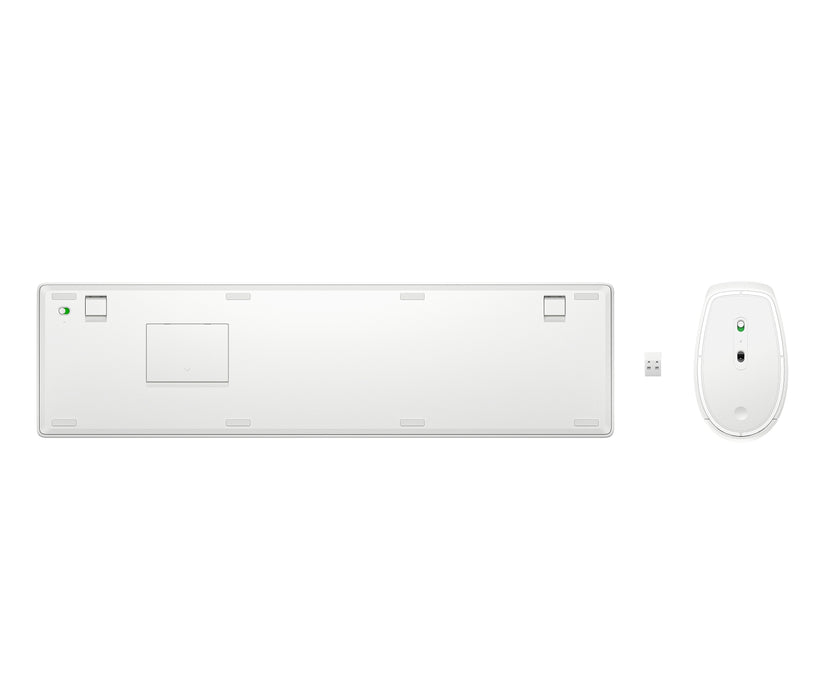 655 Wireless Keyboard And  Mouse Combo, White