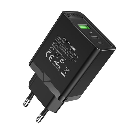 EAN 6922794760974 - Vention FBBB0-EU cargador de dispositivo móvil Universal Negro Corriente alterna Carga rápida Interior imagen 1