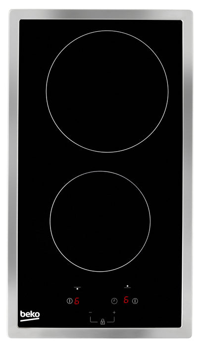 EAN 8690842348198 - Beko HDMC32400TX hobs Acero inoxidable Integrado 30 cm Cerámico 2 zona(s) imagen 1