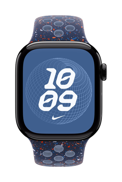 Apple 42mm Azul Ribbon Nike Sport Band - S M