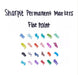 EAN 3501177418331 - Sharpie Fine Point marcador permanente Punta fina Azul imagen 4