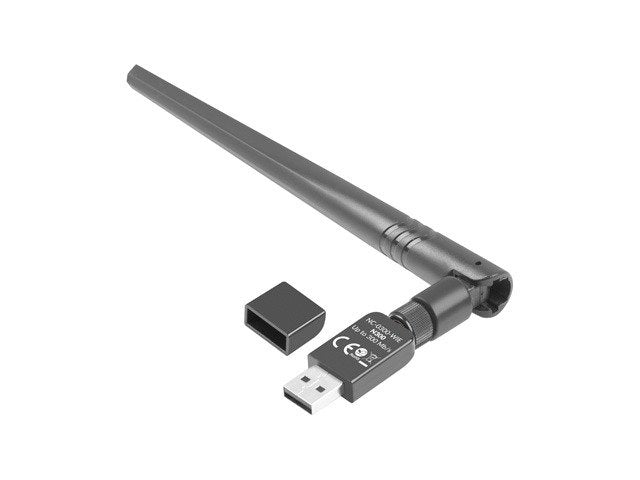 EAN 5901969421576 - Lanberg NC-0300-WIE adaptador y tarjeta de red Ethernet / WLAN 2400 Mbit/s imagen 2