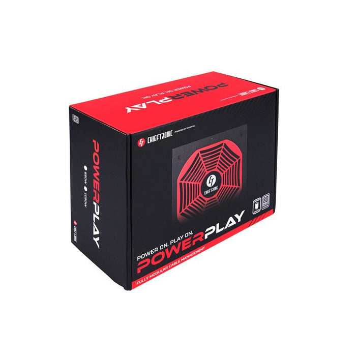 Fuente De Alimentacion Chieftec Powerplay 850 W 20+4 Pin Atx Ps/2 Negro, Rojo