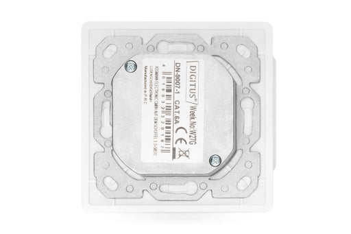 EAN 4016032320197 - Digitus DN-9007-1 toma de corriente 2 x RJ-45 Blanco imagen 2
