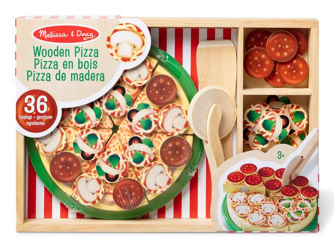 EAN 0681147005143 - Melissa & Doug Wooden Pizza Party imagen 9