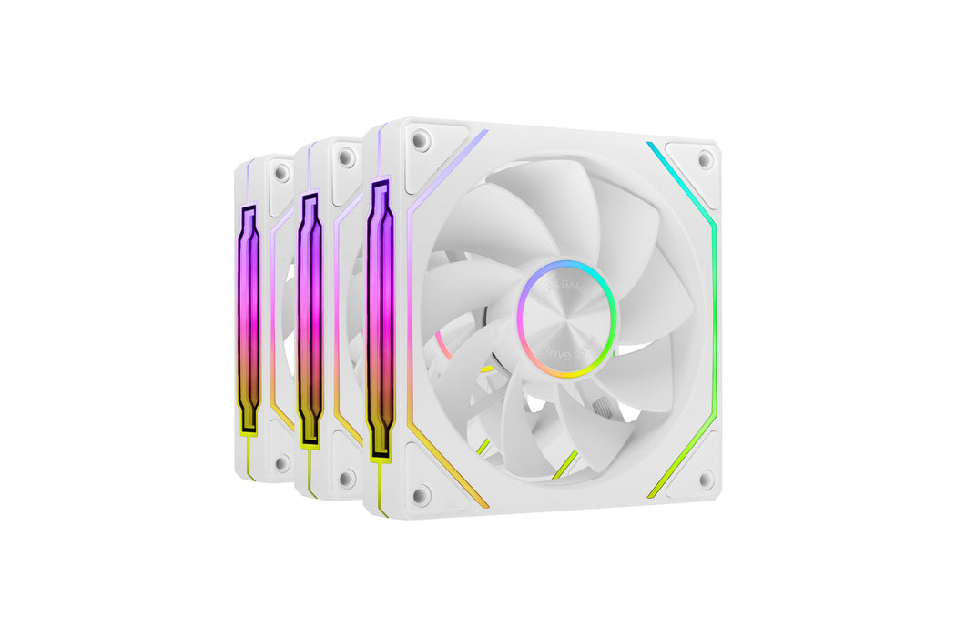 EAN 8435693111658 - Mars Gaming MF-LINKFINITYKIT2RW Carcasa del ordenador Ventilador 12 cm Blanco 3 pieza(s) imagen 2