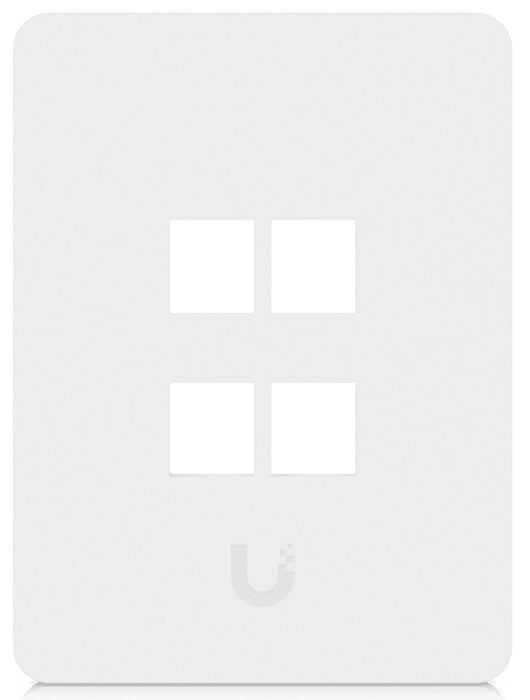 Universal Keystone Wall Plate  With Paintable Cover For A