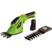 EAN 8590669199082 - Fieldmann FZN 4102-AT tijera de césped inalámbrica 8 cm 3,6 V Ión de litio Negro, Verde imagen 2