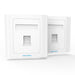 EAN 6922794743205 - Vention IFCW0 placa de pared y cubierta de interruptor Blanco imagen 2