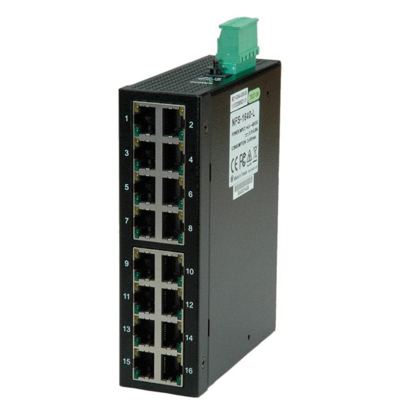 Roline Industrie Switch 16x Rj-45, Unmanaged