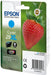 EAN 8715946600413 - Epson Strawberry 29XL C cartucho de tinta 1 pieza(s) Original Alto rendimiento (XL) Cian imagen 1