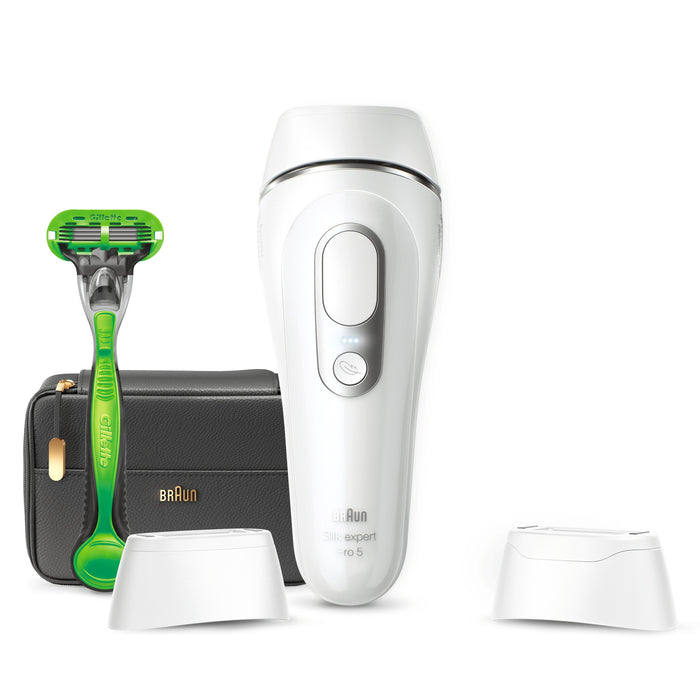 EAN 4210201412830 - Braun Silk-expert Pro Silk·expert Pro 5 PL5145 Luz pulsada intensa (IPL) Plata, Blanco imagen 1