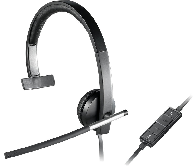 EAN 5099206041189 - Logitech 981-000514 auricular y casco Auriculares Alámbrico Diadema Oficina/Centro de llamadas USB tipo A imagen 2