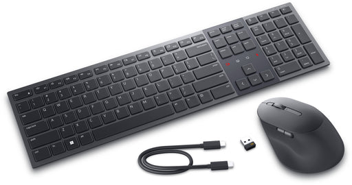 EAN 5397184790946 - DELL KM900 teclado Ratón incluido Oficina RF Wireless + Bluetooth Internacional de EE.UU. Grafito imagen 2