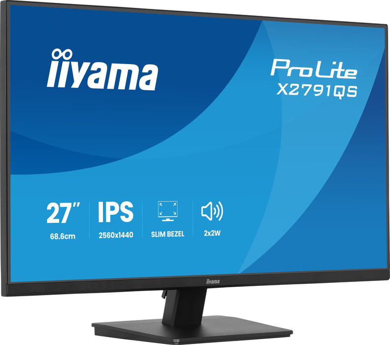 EAN 4948570127436 - iiyama ProLite X2791QS-B1 pantalla para PC 68,6 cm (27") 2560 x 1440 Pixeles Quad HD LED Negro imagen 4