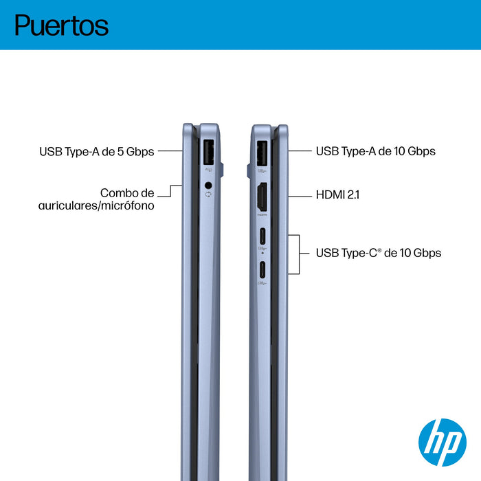 EAN 0199896061711 - HP OmniBook 5 Flip 2-in-1 Laptop 14-fp0054ns Intel Core 5 120U 35,6 cm (14") Pantalla táctil 2K 16 GB LPD imagen 3