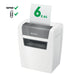 EAN 4002432128464 - Leitz 80340000 triturador de papel Corte en partículas 70 dB 22 cm Blanco imagen 3