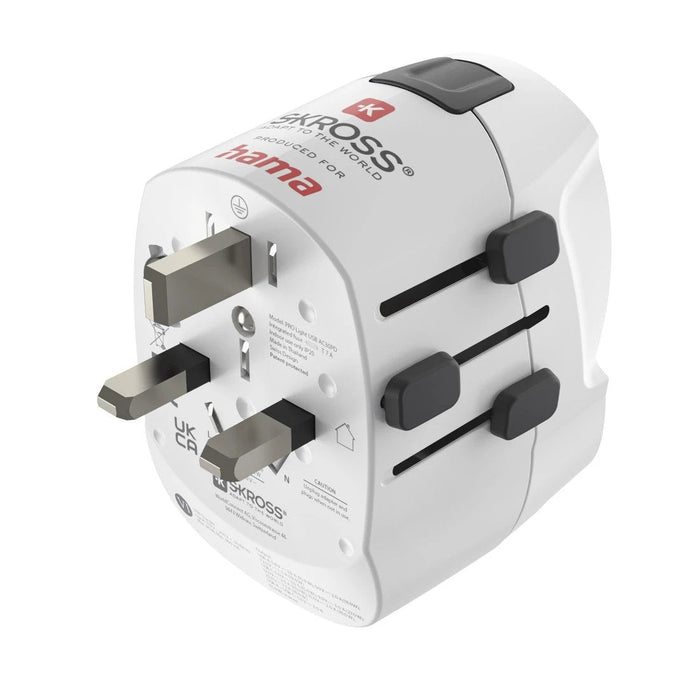 Hama Weltreiseadapter Prolight 0pd, 3-Polig, 30 W