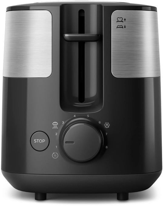 EAN 8720389013744 - Philips Daily Collection HD2517/90 tostadora 8 2 rebanada(s) 900 W Negro, Plata imagen 2