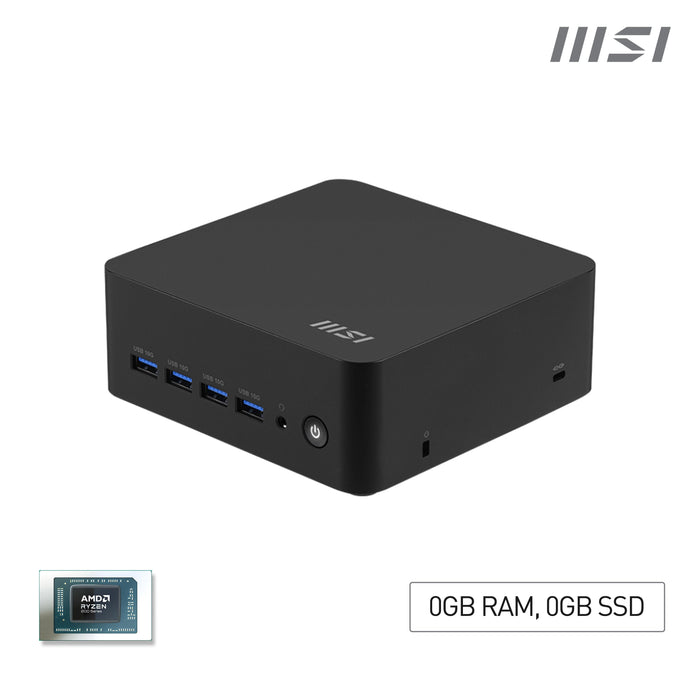 Mini Pc Msi Cubi Z Ai  8m-008beu Ryzen 5 8645hs 0gb 0gb Amd Radeon 760m No-Os