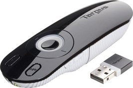 EAN 5051794002775 - Targus Laser Presentation Remote apuntador inalámbricos Negro, Gris imagen 1