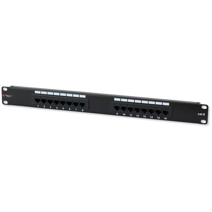 Techly I-Pp 16-Ru-C6t Panel De Parcheo 16 Utp C6