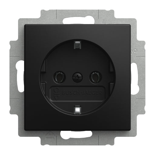 EAN 4011395360491 - Busch-Jaeger 2CKA002011A6341 placa de pared y cubierta de interruptor Negro imagen 1